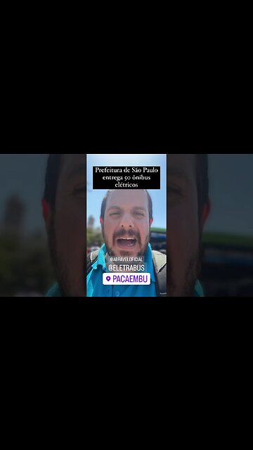 Entrega de 50 ônibus elétricos da prefeitura de São Paulo.