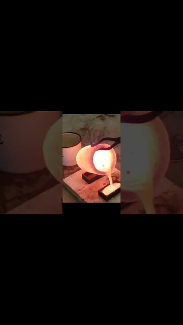 From cans to aluminum ingots in under a min.