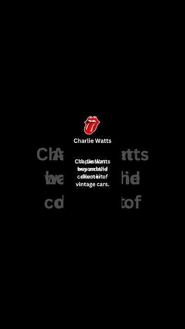 10 Rocking with the Stones Bite sized Insights: Charlie Watts #shorts #rollingstones #charliewatts