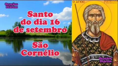 Santo do dia 16 de setembro, São Cornélio