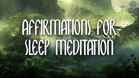 Affirmations For Sleep // Sleep Meditation for Women