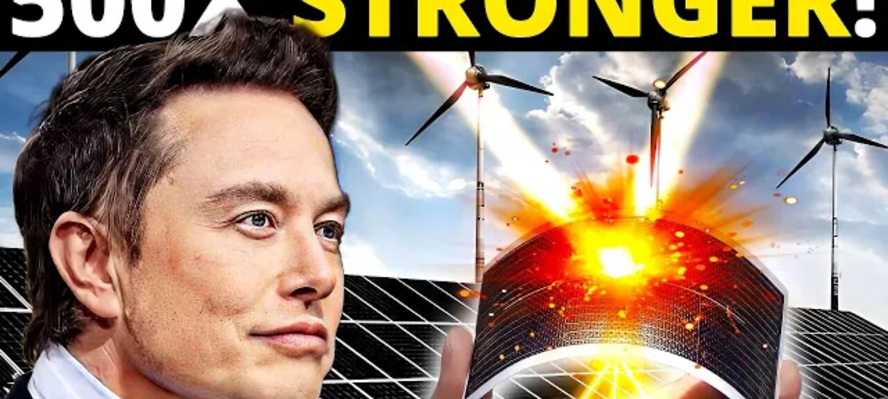 Elon Musk REVALES New Breakthrough In Perovskites Solar Cells!
