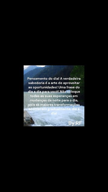 A verdadeira sabedoria