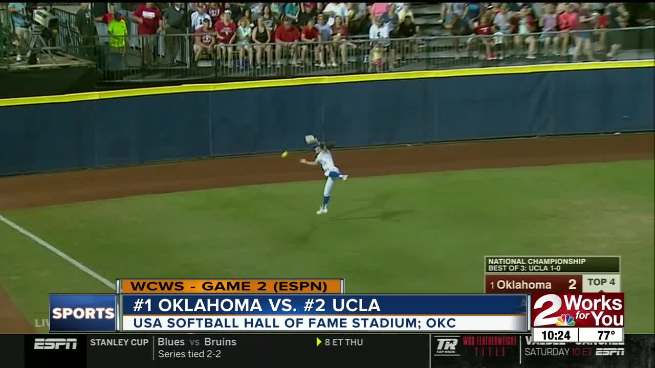 UCLA defeats Oklahoma to win Women's College World Series