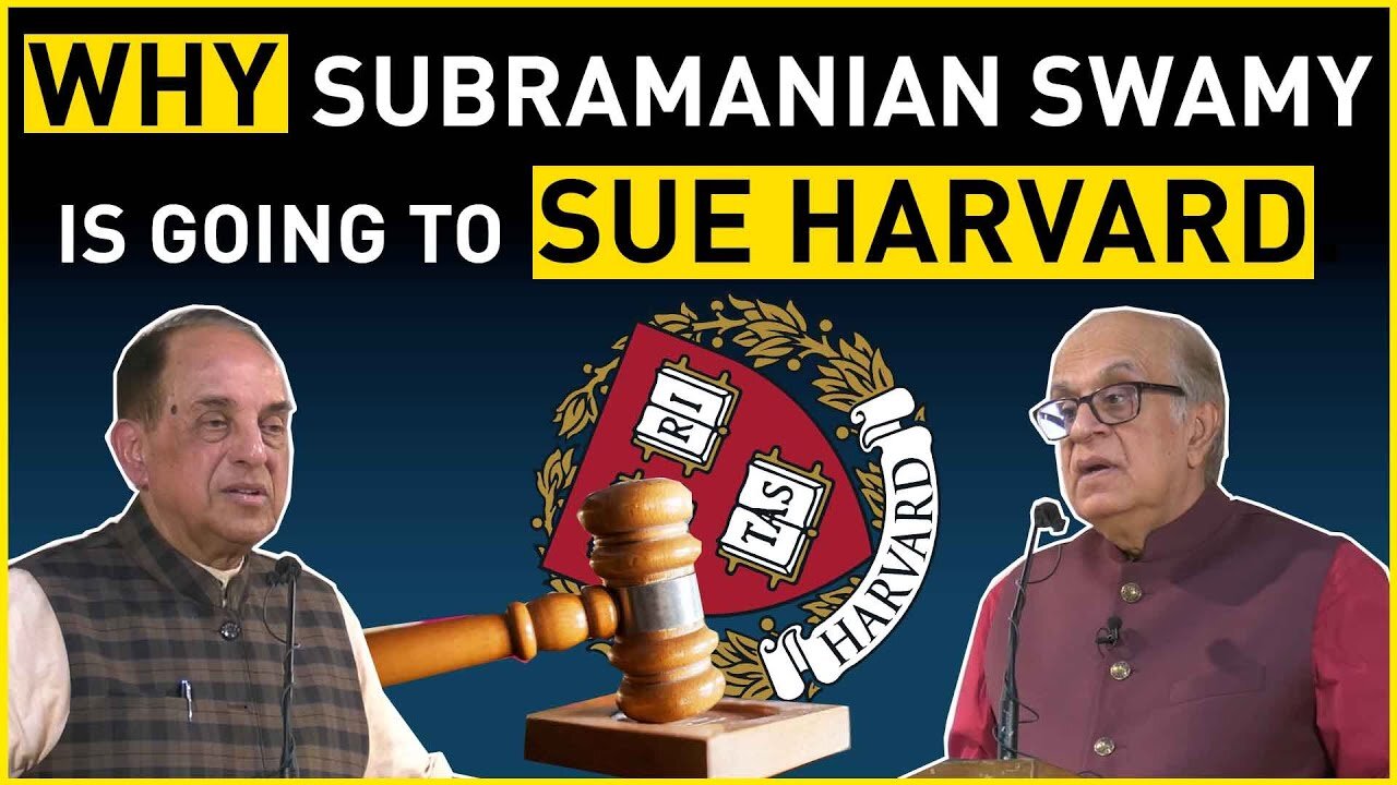 Why Subramanian Swamy is going to sue Harvard. Talk on Snakes in the Ganga