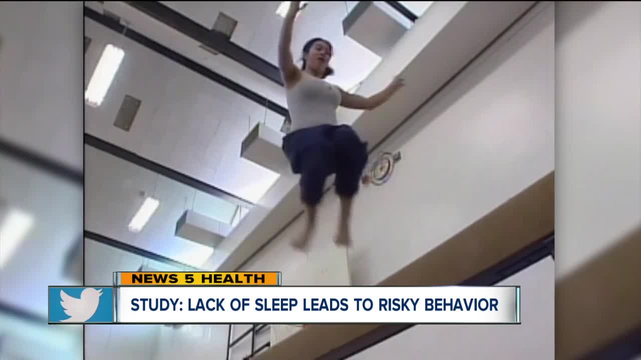 Lack of sleep leads to risky behavior