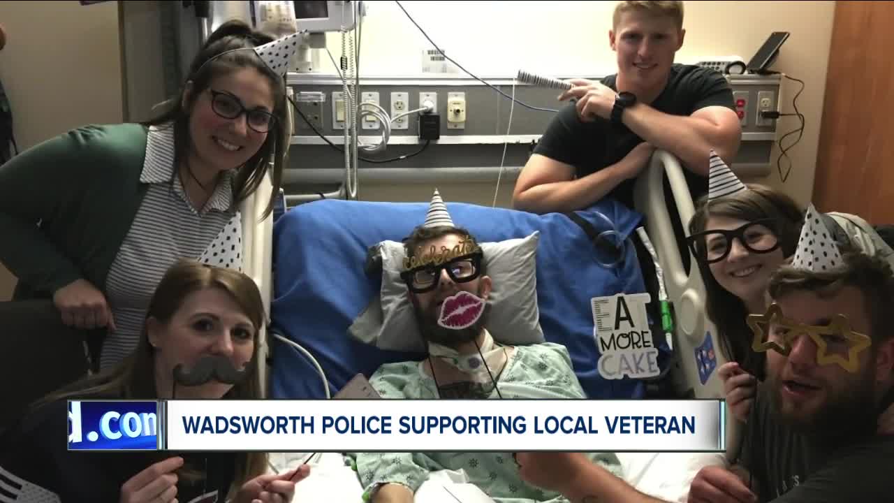 Wadsworth man with brain cancer to be recipient of Wadsworth police No-Shave November fundraiser