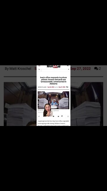 Incarcerated People are on Strike in Alabama