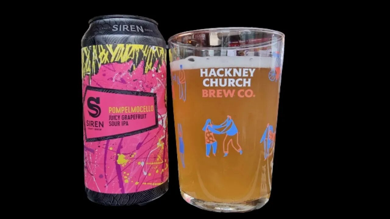 Craft Siren Brew Pompelmocello Juicy Grapefruit Sour IPA 6.0% ABV Morrsions 440ml Can