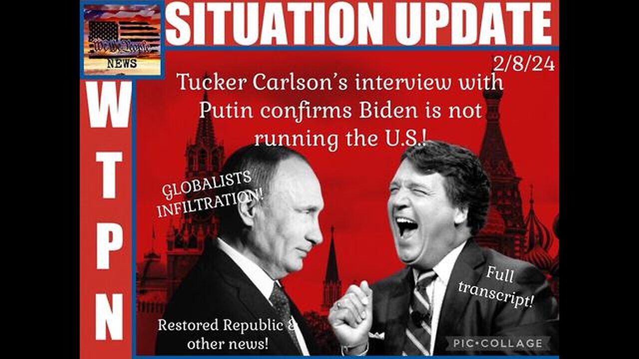 WTPN ~ Judy Byington ~ Situation Update ~ 02-08-24 ~ Trump Return ~ Restored Republic via a GCR