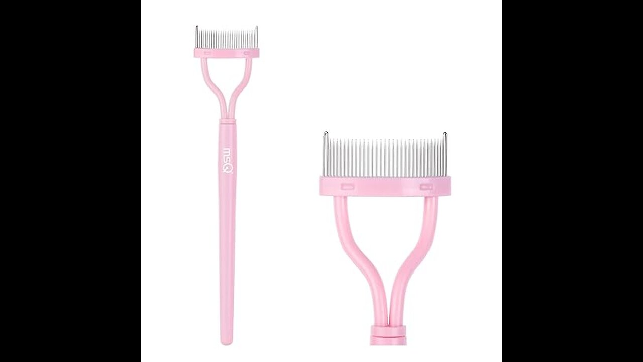 Eyelash Mascara Brush and Comb Lash Separator With Comb