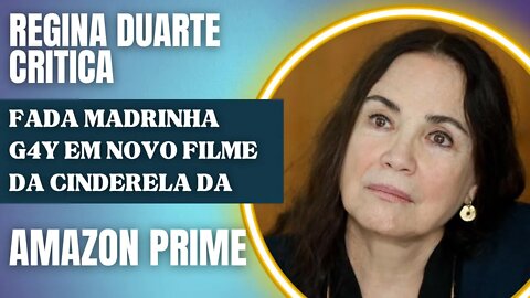 Regina Duarte critica fada madrinha gay em novo filme de Cinderela