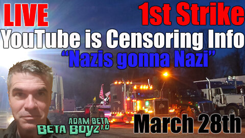 Lib2Liberty March 28th YouTube Nazis Who Can't Define "Woman" Strike My Channel 4 Mis-Info