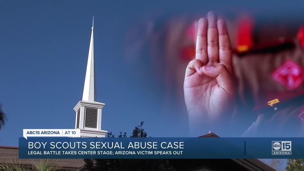 Arizona victim of alleged sex abuse by Boy Scout leader speaks out about the trauma