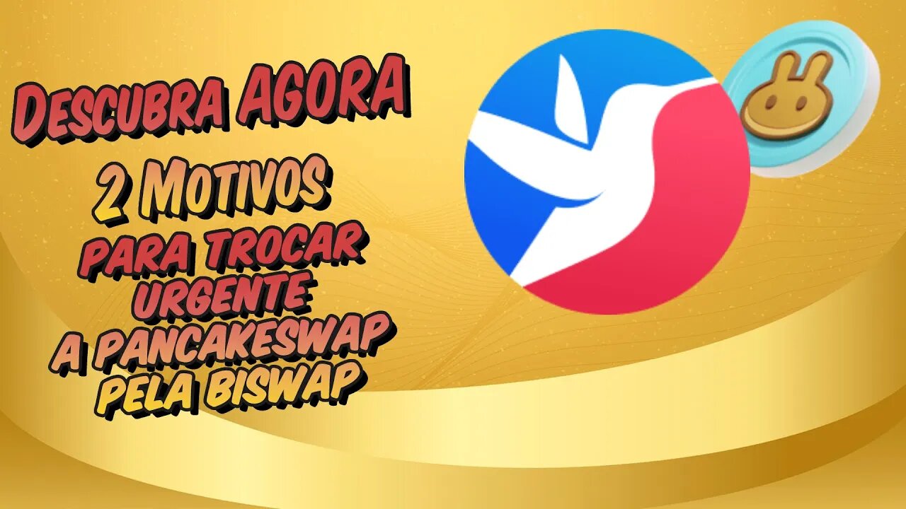 DESCUBRA AGORA 2 MOTIVOS Para trocar URGENTE a PANCAKESWAP pela BISWAP (Principalmente Jogador NFT)