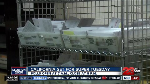 Super Tuesday is underway in Kern County