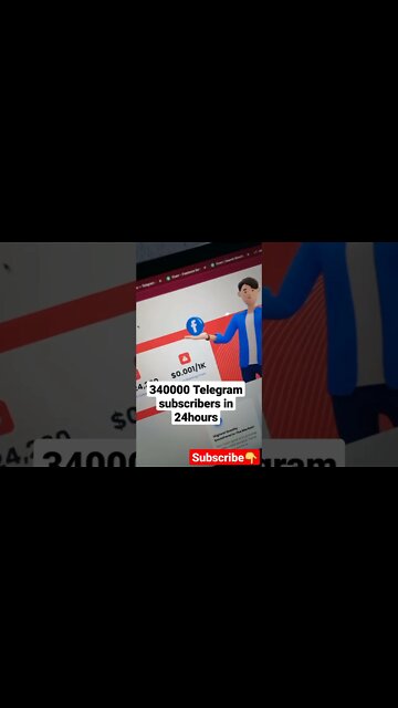 340000 Telegram Subscribers in 24hours #shorts #telegram #earnwithpenny