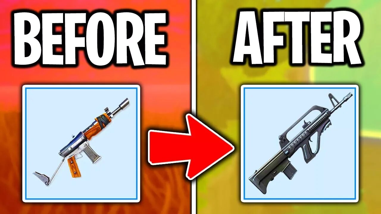 5 Most Insane Weapon Changes in Fortnite: Battle Royale