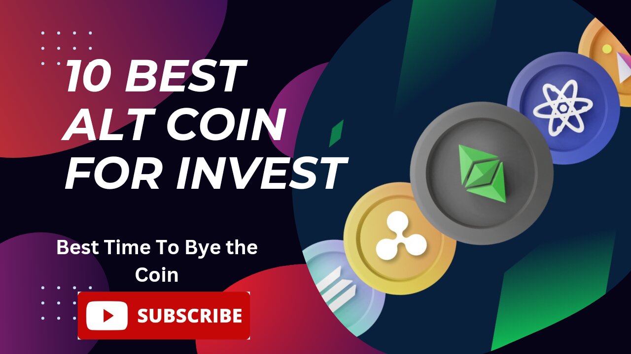 Best Altcoins to buy Now - এখনি এই ১০ টি কয়েন গুলো কিনে রাখলে ৩গুন Profit পাবেন।