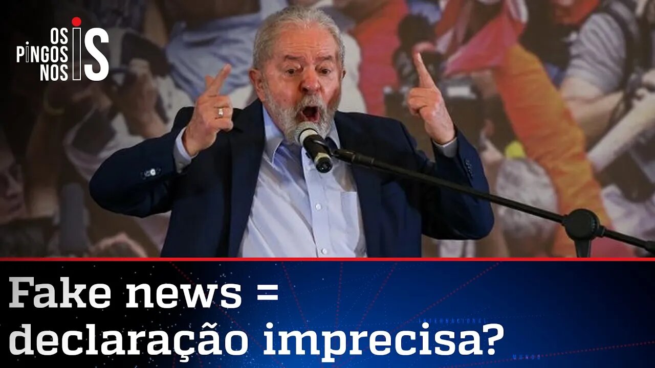 Imprensa é benevolente com mentiras de Lula