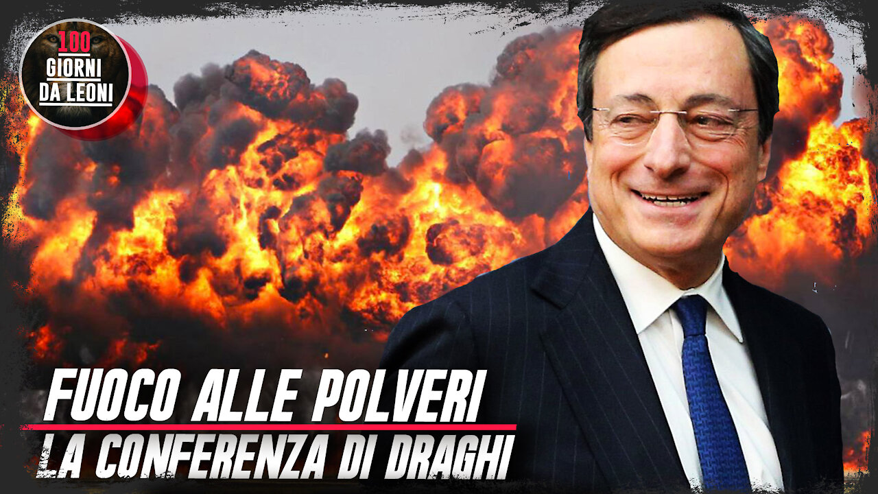 Fuoco alle polveri. La conferenza di Draghi