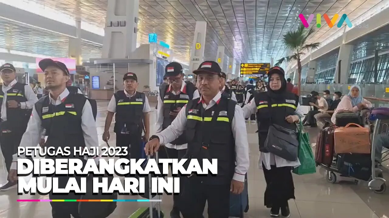 Kemenag Lepas Pemberangkatan Petugas Haji Daker Bandara dan Madinah