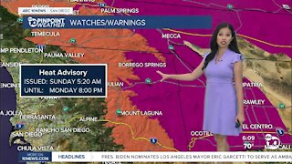 ABC 10News Pinpoint Weather for Sun. July 11, 2021