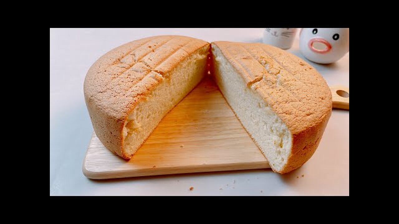 Easy Vanilla sponge cake Soft and fluffy Genoise recipe