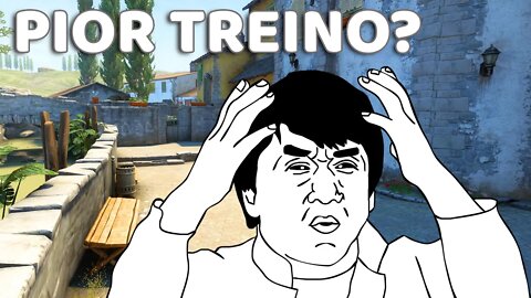 TREINEI no MAPA de HS no CSGO e FIQUEI PIOR do que ANTES