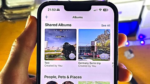 ANY iPhone How To Accept a Shared Album!