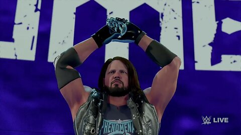 WWE2K23 AJ Styles Entrance