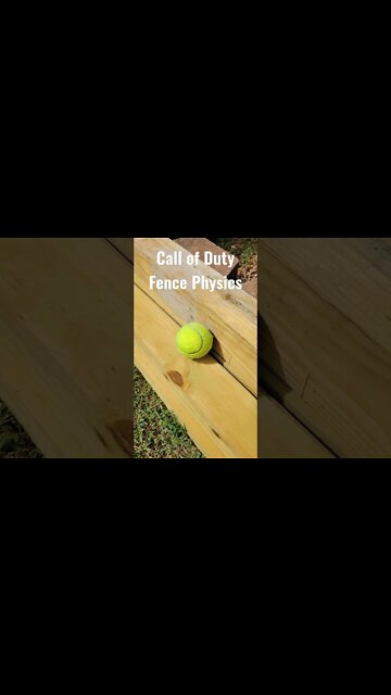 Call of Duty Fence Physics #callofduty #callofdutyvanguard #codvanguard