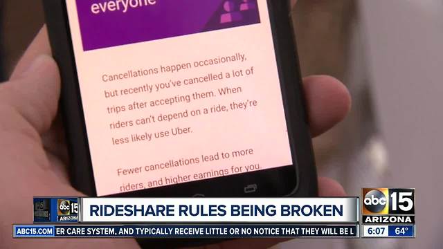 Drivers say rideshare apps and customers pressure them to bend rules