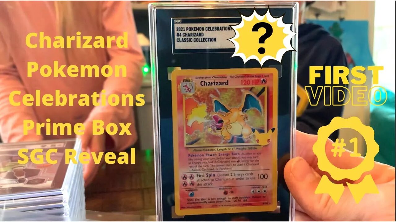 EPIC 2x Charizard Pull from Pokemon Celebrations Prime Box comes back from SGC - Did they get 10's??