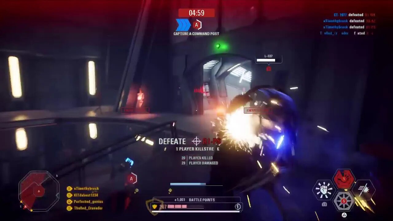 STAR WARS Battlefront 2 Killing MORE CLANKERS!!!
