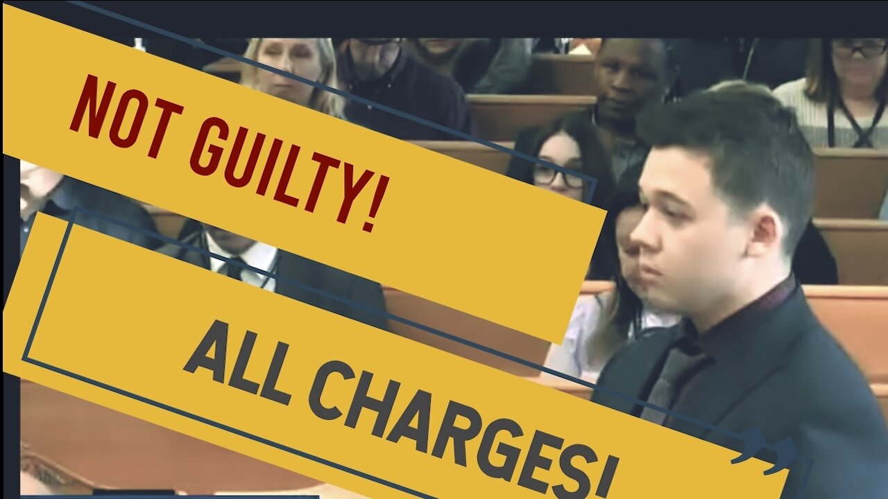 Watch His Face! Kyle Rittenhouse Verdict NOT GUILTY