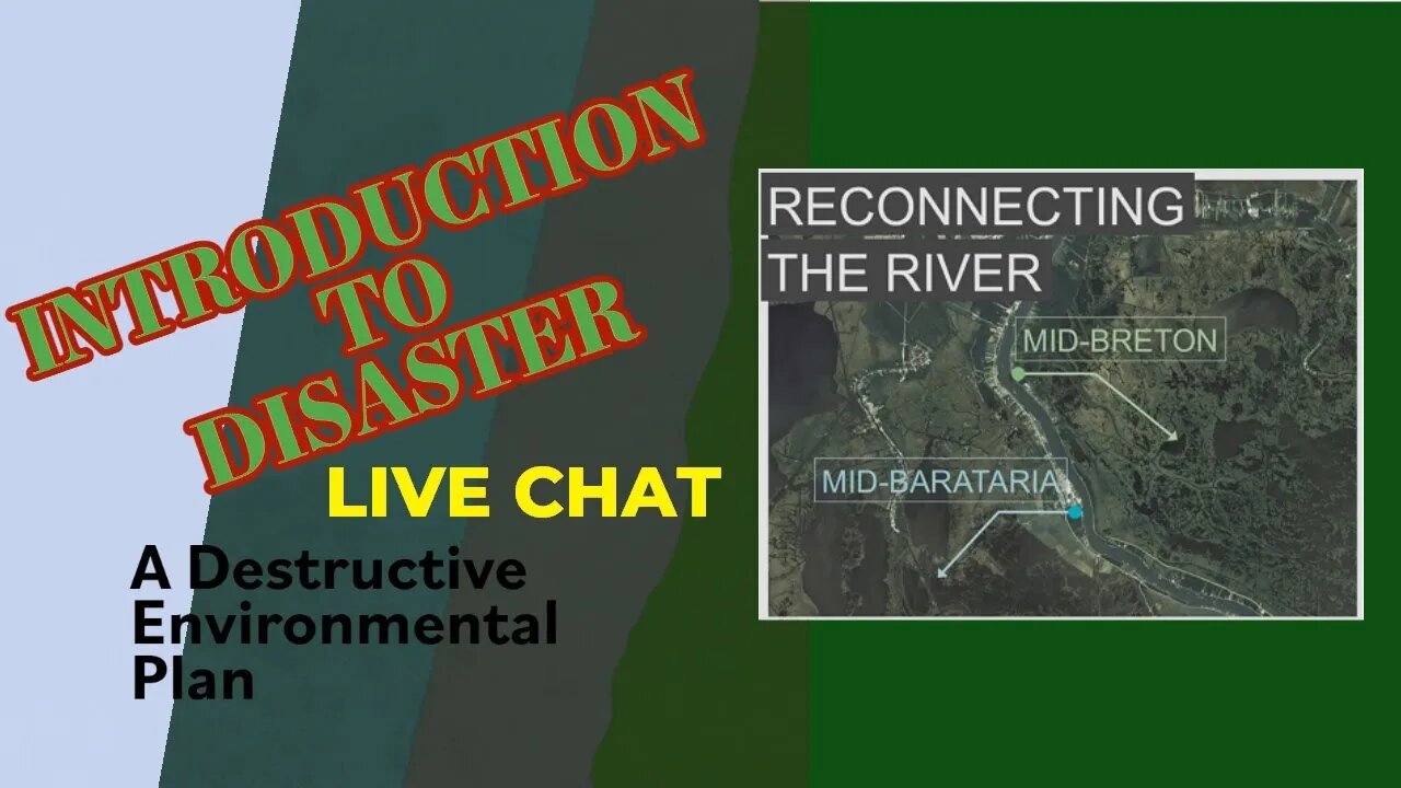 Live Chat 2--The Gulf Coast In Jeopardy: Louisiana's Planned Mississippi River Diversions