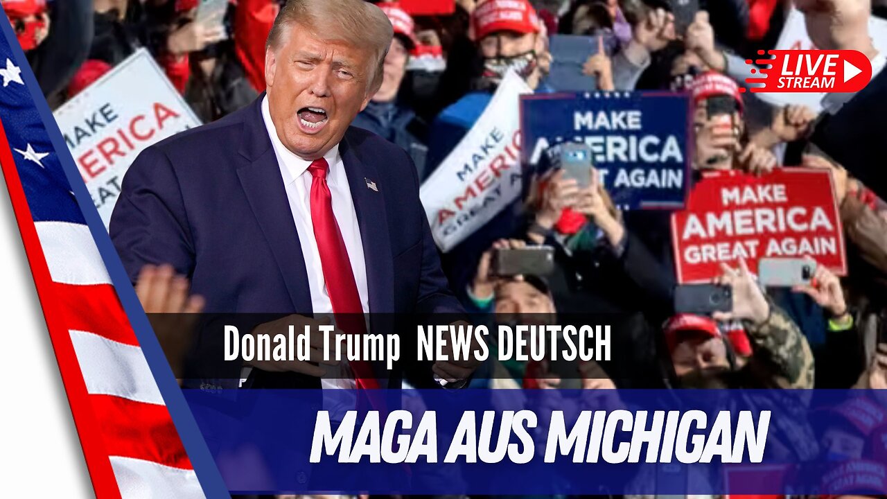 Donald Trump LIVE aus Michigan