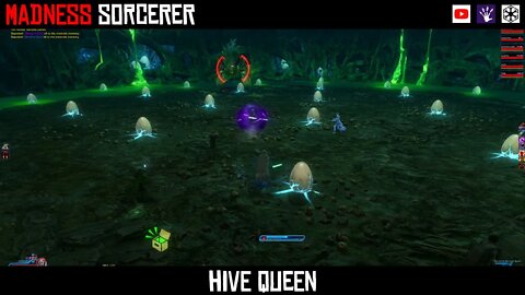 SWTOR The Hive Queen Boss Fight | Level 80 Madness Sorcerer