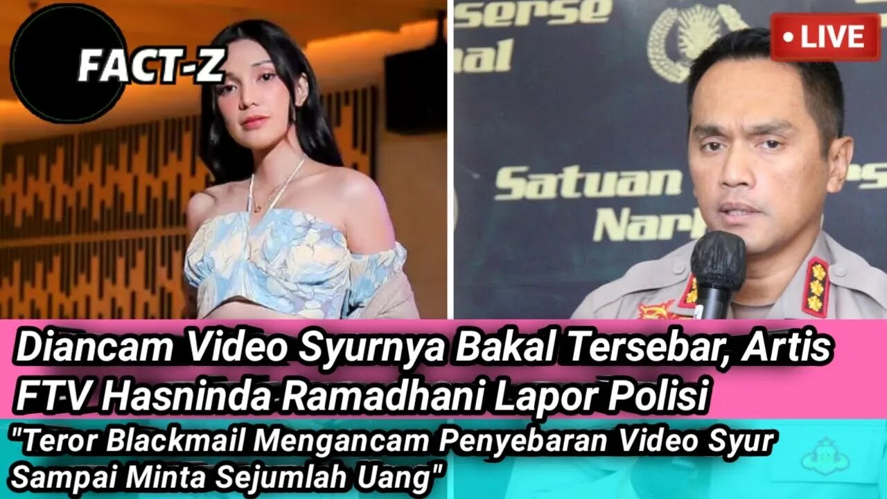 GOSIP ARTIS HARI INI TERBARU ! HASNINDA RAMADHANI DI BUNTUT PENYEBARAN VIDEO SYUR
