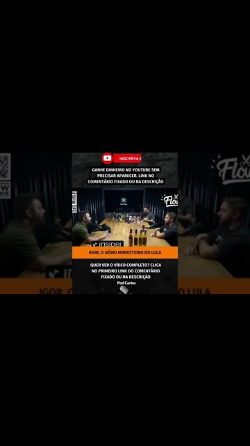 MARKETEIRO DO LULA #shorts #lula #marketeiro #igor3k #campanhaeleitoral #eleicoes2022