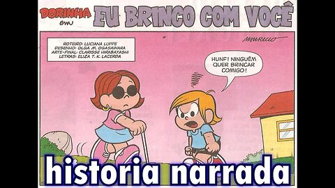 Dorinha em-Eu brinco com você | Gibis do Rapha