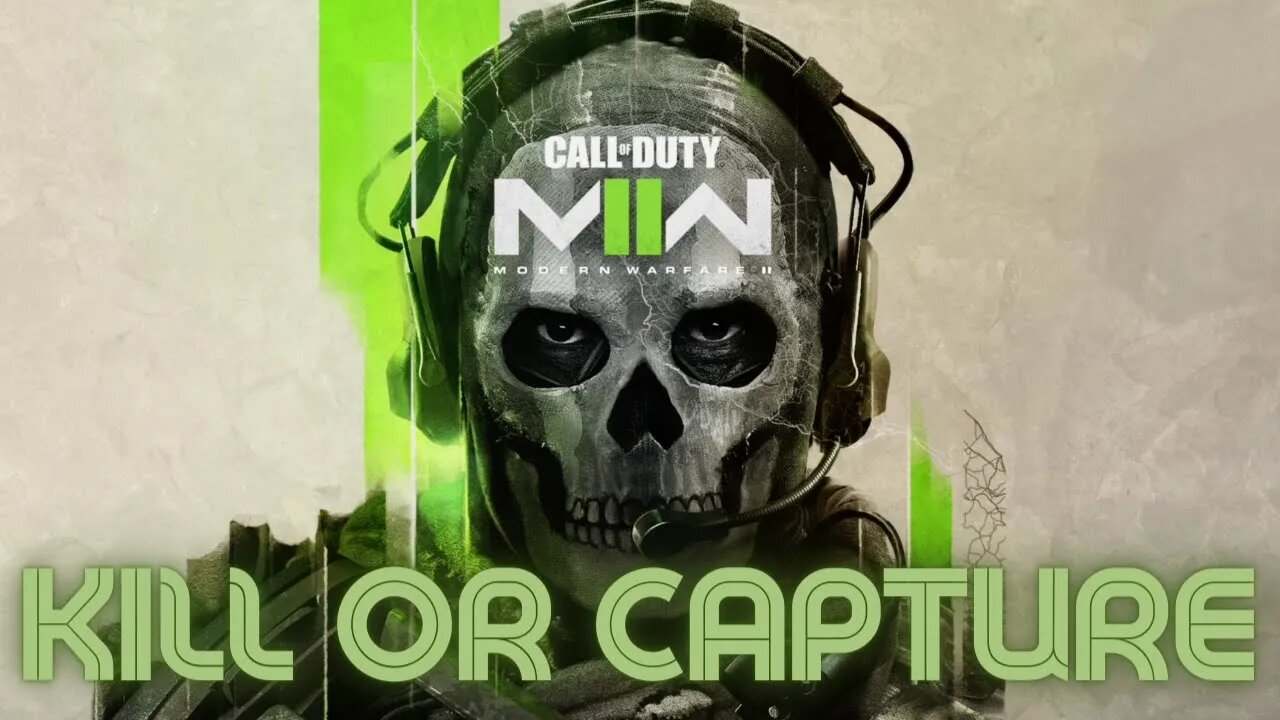 COD MW2 "Kill or Capture" Realistic 4K Xbox Series X