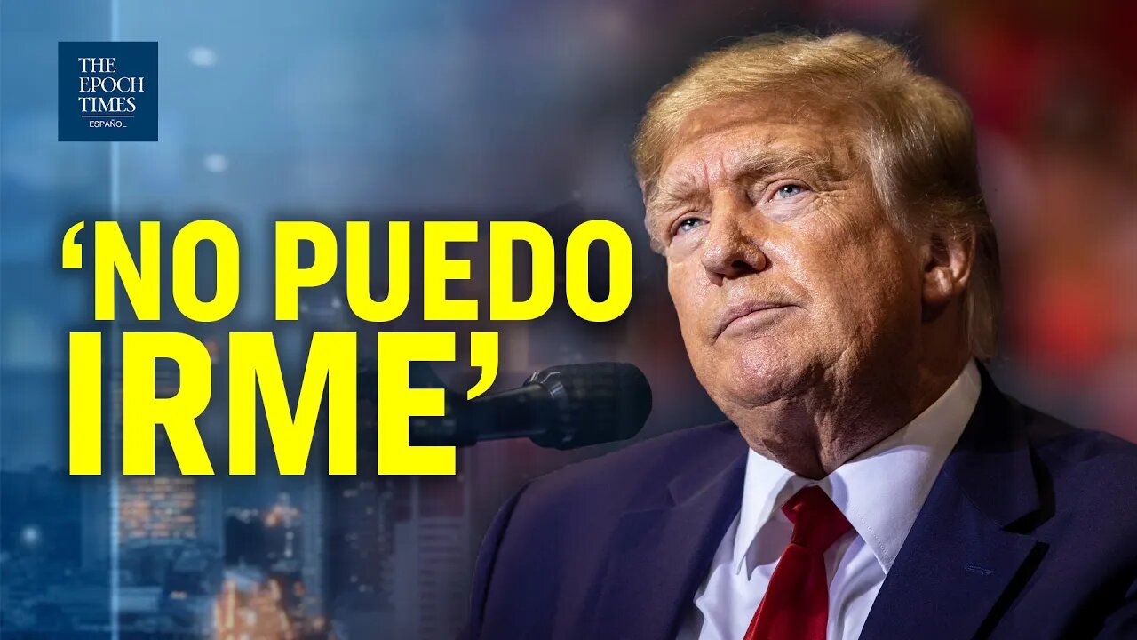 Trump dice por qué “no puede” dejar la política: +50 legisladores piden prueba cognitiva a Biden