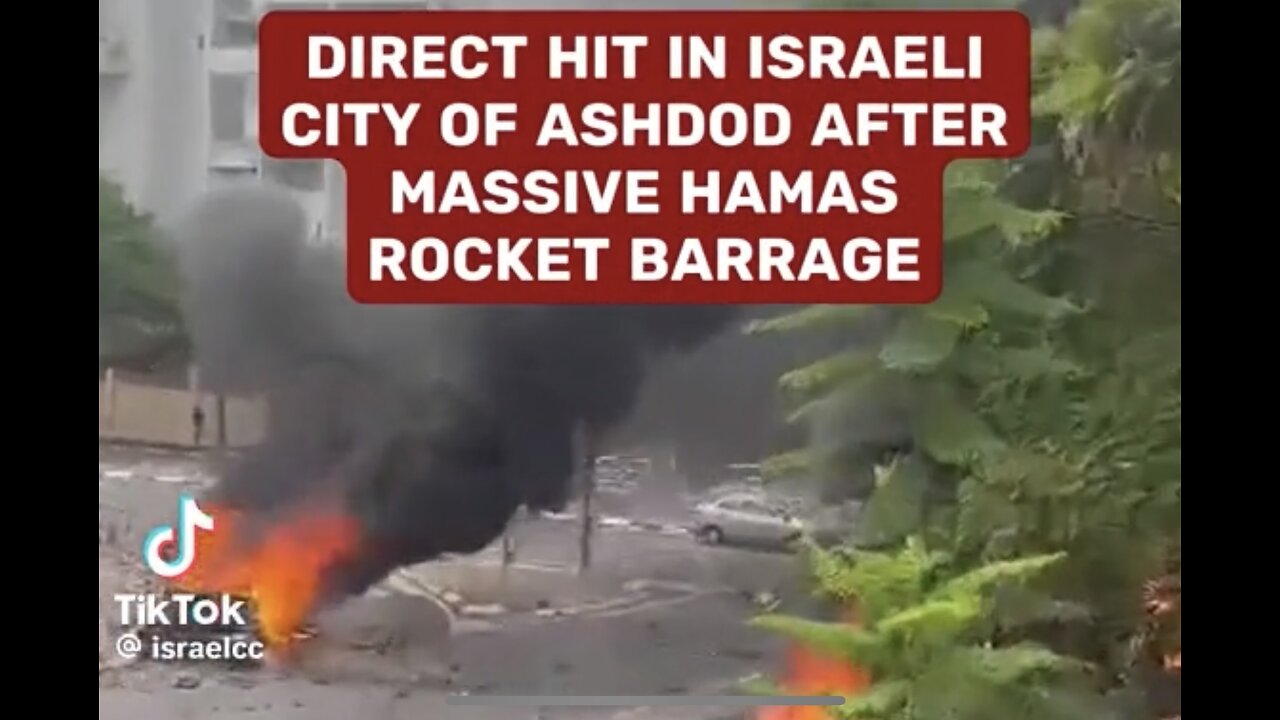 Direct Hit On Israeli Shitty