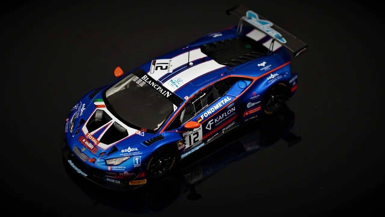 Lamborghini Huracán GT3 Evo "Nr.12 24h of Spa" - Spark 1/43 - 30 SECONDS REVIEW