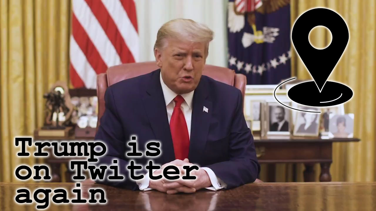 Trump is on Twitter again