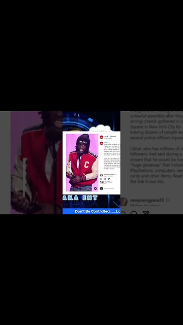 Kai canat incited a riot