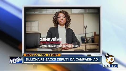 Billionaire backs campaign ad