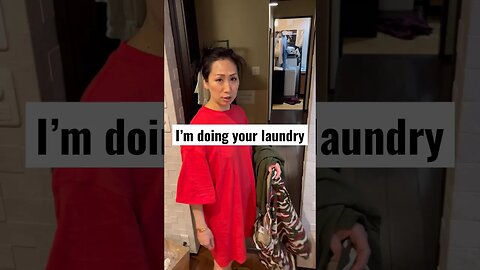 When I want some, but she’s doing my laundry… #funny #couplegoals #comedy #viralshort